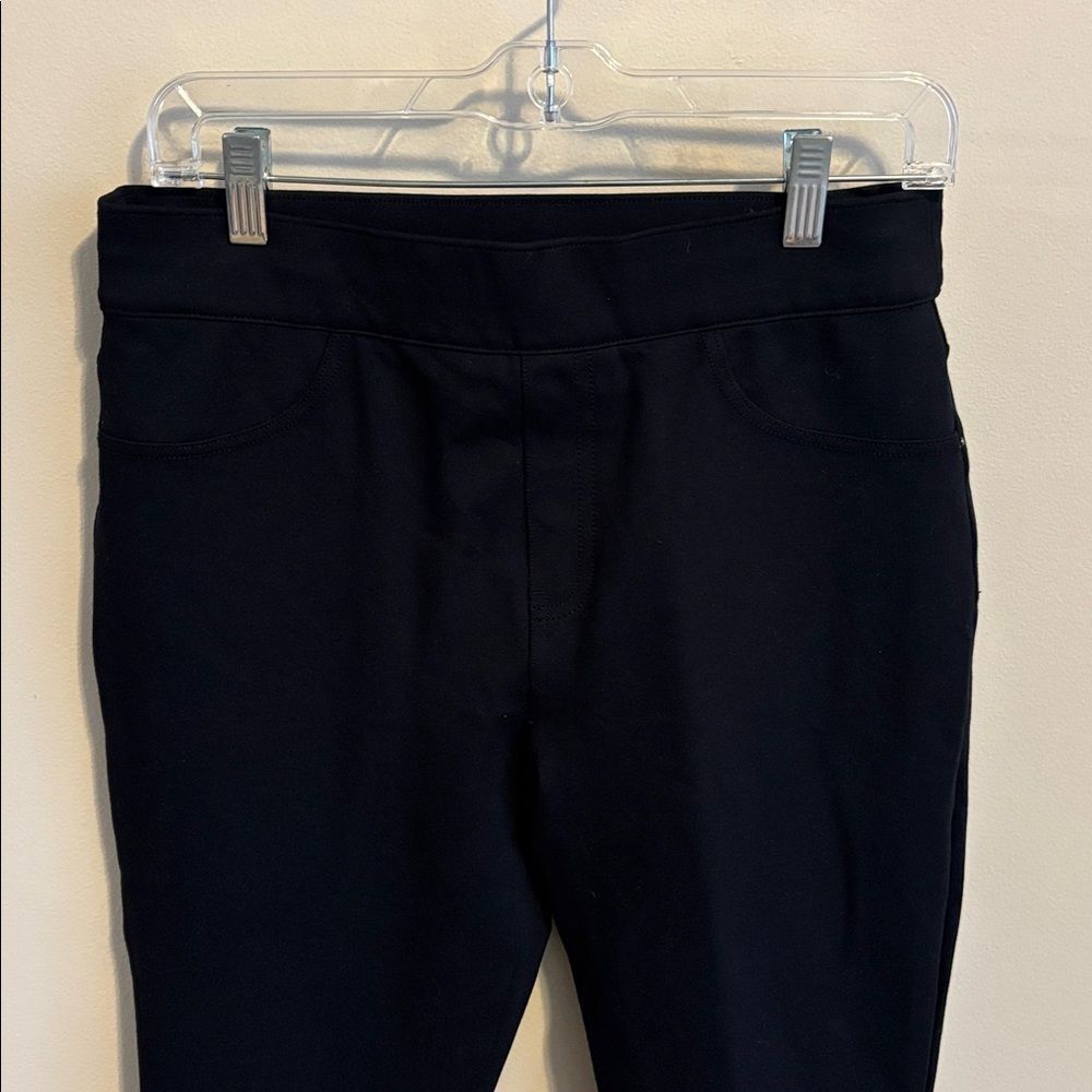 Spanx The Perfect Black Ankle Pant Women’s Size L Slim Stretch Workwear